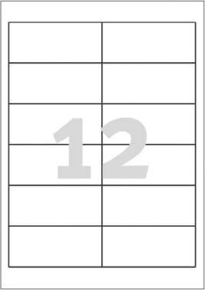 Изображение Avery Zweckform ETYK.ZF 3659 97X42,3 MARG./1200/ ETYKIETA - 3659