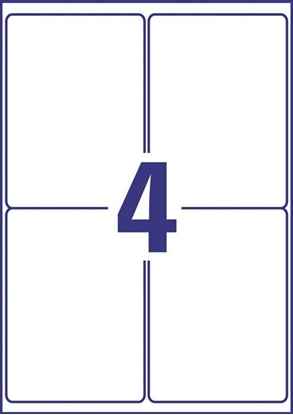 Изображение Avery Zweckform ETYK.ZF L4774REV HEAVY DUTY 99,1X139MM ETYKIETA USUWALNA - L4774REV-20