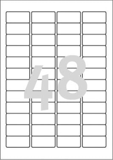 Изображение Avery Zweckform ETYK.ZF L4778 45,7X21,2 WODO.20 ARK. ETYKIETA - L4778-20 N