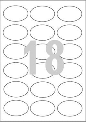 Изображение Avery Zweckform ETYK.ZF L6024REV 63,5X42,3 25 ARK./450/ ETYKIETA - L6024REV-25