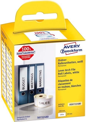 Изображение Avery Zweckform ETYK.ZF UNIWERSAL.NA ROLI 190X59 110 ETY - AS722480