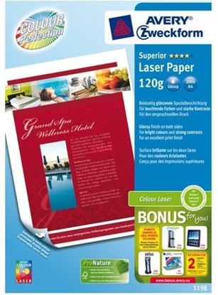 Picture of Avery Zweckform Papier fotograficzny do drukarki LU-101 A4 (1198)