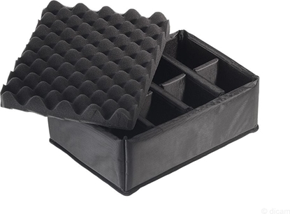 Picture of B&W Outdoor Case Type 3000 yellow with foam insert