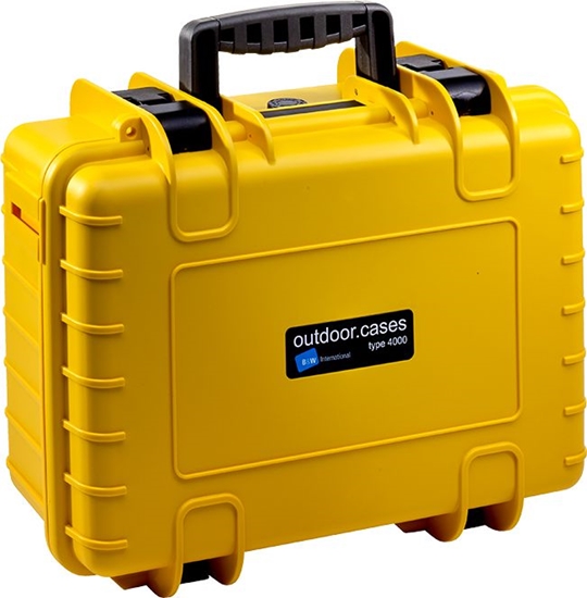 Изображение B&W Outdoor Case Type 4000 yellow incl. foam inlay