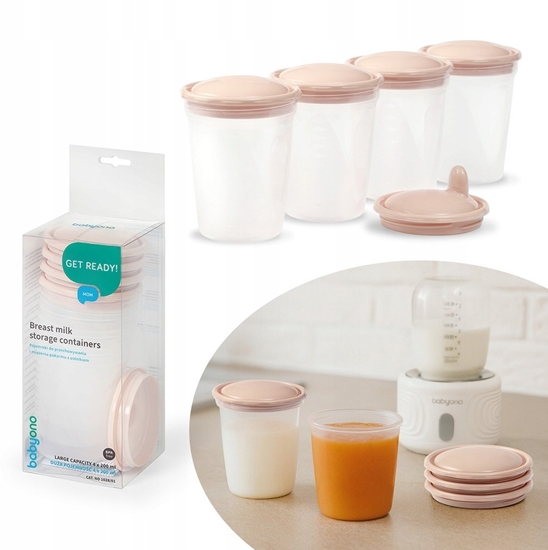 Picture of BabyOno POJEMNIK DO PRZECHOWYWANIA I MROZENIA POKARMU Z USTNIKEM