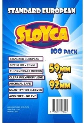 Attēls no Baldar Koszulki Standard European 59x92mm (100szt) SLOYCA