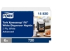 Изображение Baltas dozatoru salvetes N14 TORK Xpressnap, 720 salvetes