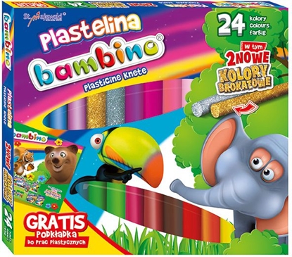 Изображение Bambino Plastelina 24 kolory