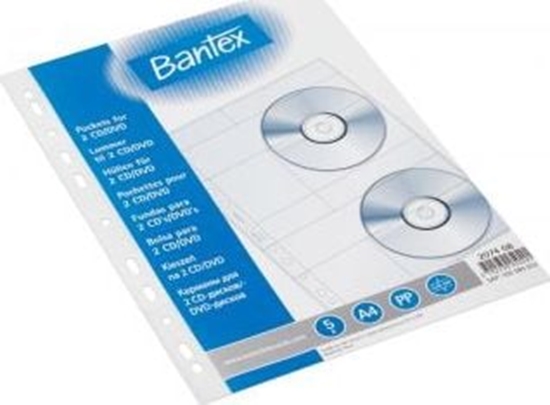 Изображение Bantex Koszulka na 2 CD 5szt.
