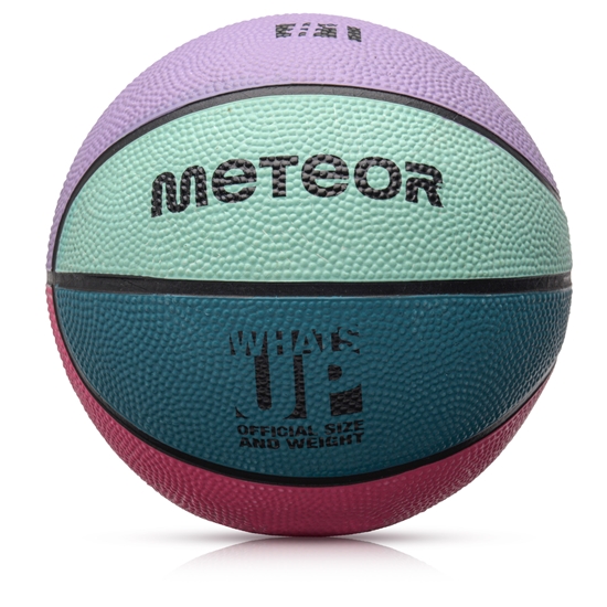 Изображение Basketbola bumba Meteor What's up 1 purple/blue