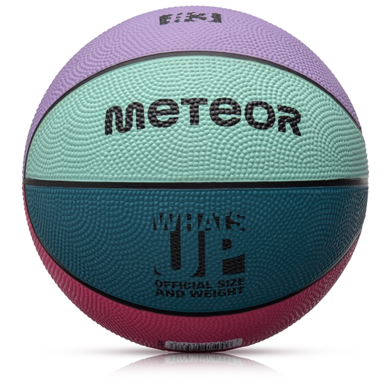 Изображение Basketbola bumba Meteor What's up 3 purple/blue