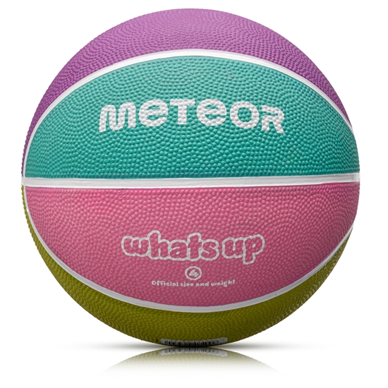 Изображение Basketbola bumba Meteor What's up 4 pastel