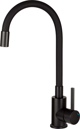 Picture of Bateria kuchenna Deante Luno stojca czarna (BOC N72M)