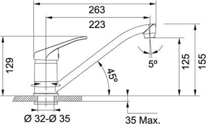 Picture of Bateria kuchenna Franke Garo stojca grafit (115.0275.338)