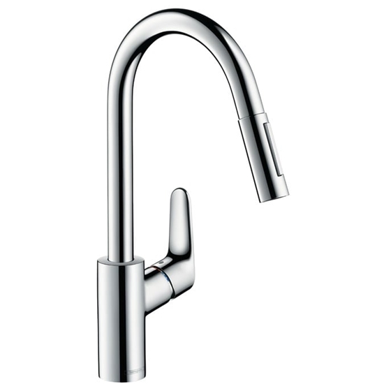 Изображение Bateria kuchenna Hansgrohe Focus stojca chrom (31815000)