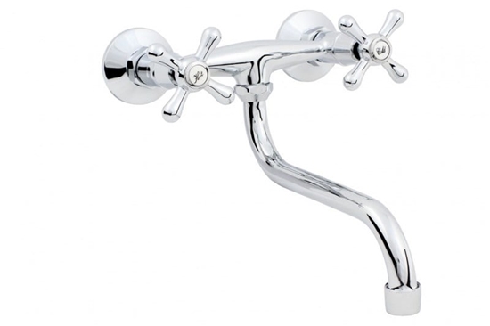 Изображение Bateria kuchenna Hydroland Retro cienna chrom (B204)