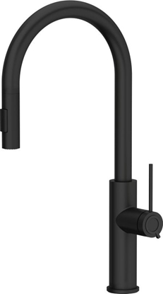 Picture of Bateria kuchenna Quadron Jennifer Q Line Slim SteelQ stojca czarna (3623510_BLM)