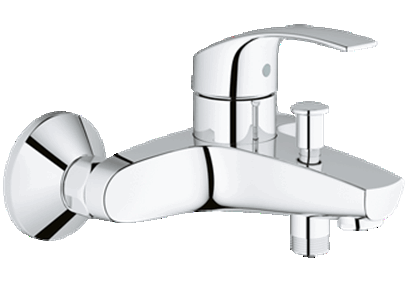 Attēls no Bateria wannowa Grohe Eurosmart cienne chrom (33300002)
