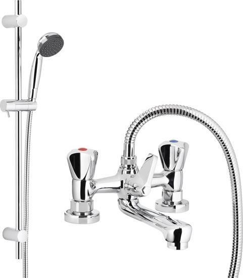 Изображение Bateria wannowa KFA Standard 2-otworowe chrom (305-312-00)