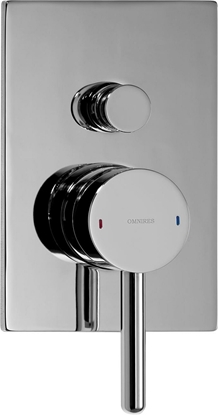 Picture of Bateria wannowa Omnires Y podtynkowe chrom (Y1235/K)