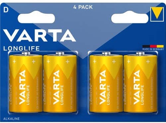 Picture of Batterie D Mono (LR20) 1.5V *Varta* Longlife - 4-Pack
