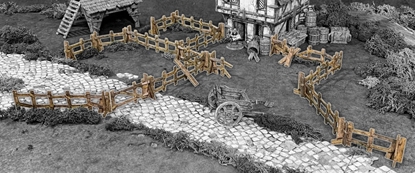 Attēls no Battle Systems Ltd BattleSystems: Wooden Fencing