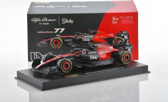 Picture of Bburago Face Alfa Romeo F1 Team Stake C43 #77 BBURAGO