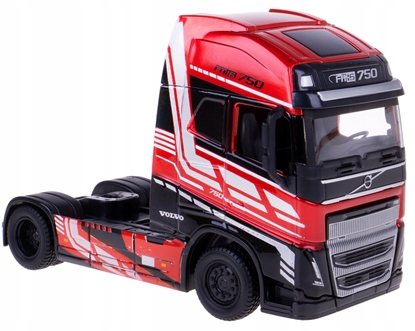 Attēls no Bburago VOLVO FH16 750 GIGASPACE Ciarówka 1:43 czerwony (32203)