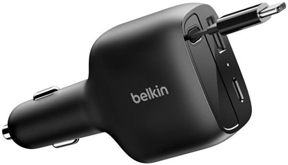 Attēls no Belkin Boostcharge Kfz-Ladegerät 75W ausz. USB-C Kabel CCC001hqBK
