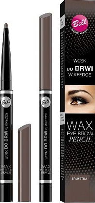 Изображение Bell Wax Wosk do brwi w kredce dla brunetek 1szt