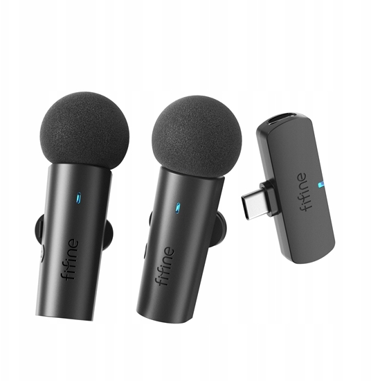 Изображение Bezprzewodowy mikrofon krawatowy FIFINE M8