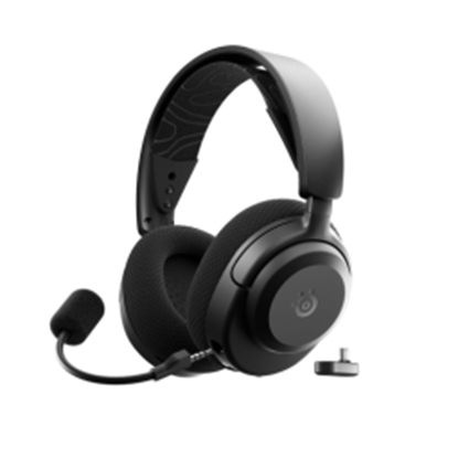 Изображение Bezvadu austiņas SteelSeries Arctis Nova 3PW Black