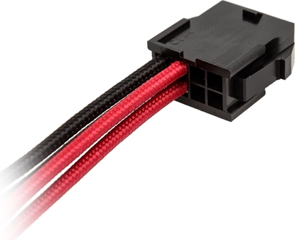 Изображение BitFenix Kable bez zcz, 0.2m, Czarny (BFX-ALC-20CMLK-RP)