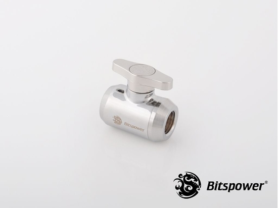 Picture of BitsPower 1/4", Srebrny (BP-MVV-SLSL)