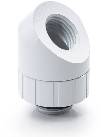 Picture of BitsPower Artemis 45 Grad Fitting - obrotowy, arktyczny biay