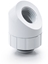 Изображение BitsPower Artemis 45 Grad Fitting - obrotowy, arktyczny biay
