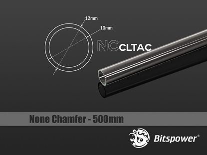 Attēls no BitsPower Crystal Link Tube 12/10mm, 500mm, przezroczysty (BP-NCCLT12AC-L500)