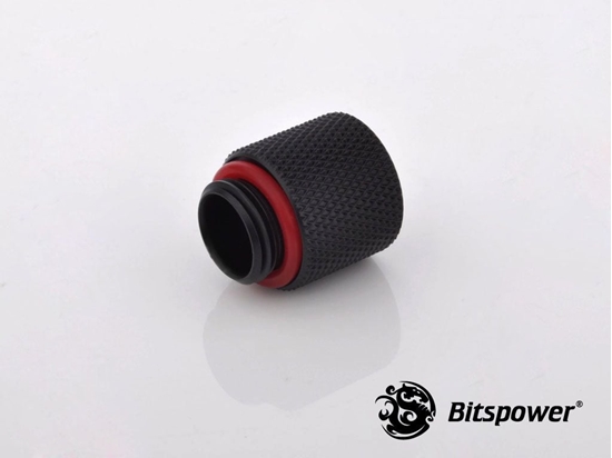 Picture of BitsPower Zczka G1/4 Cala, 15mm Carbon, Czarna (BP-CBWP-C60)