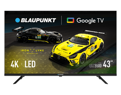 Attēls no Blaupunkt LED TV | 43UGC5500S | 43 | Smart TV | Google TV | UHD