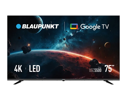 Attēls no Blaupunkt LED TV | 75UGC5500S | 75 | Smart TV | Google TV | UHD | Black