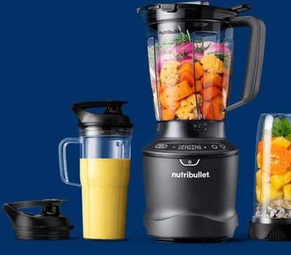 Picture of Blender kielichowy Nutribullet NBF550DG Tabletop blender, 1.89 L, Ice crushing, 1 m, 1500 W, Black