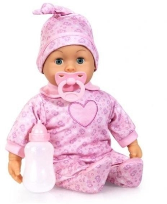 Изображение Bobas pierwsze sowa róowy 38cm