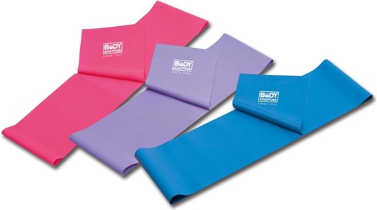 Изображение Body Sculpture Flex BB 102NC róne poziomy oporu w zestawie wielokolorowy 3 szt.