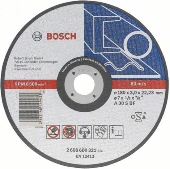 Изображение Bosch Bosch Tarcza tnca prosty 180mm - 2608600321