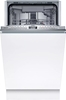 Изображение Bosch Dishwasher | SPT4EMX17E | Built-in | Width 45 cm | Number of place settings 10 | Number of programs 6 | Energy efficiency class B | Display | White