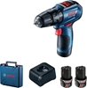Изображение Bosch GSB 12V-30 1600 RPM Keyless 820 g Black, Blue, Red