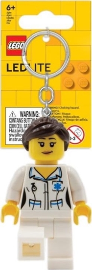 Picture of Breloczek LEGO LEGO Classic KE186  Brelok do kluczy z latark Pielgniarka