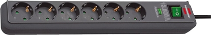 Изображение Brennenstuhl Eco-Line 13.500A Extension Lead 6-fold 5m SP