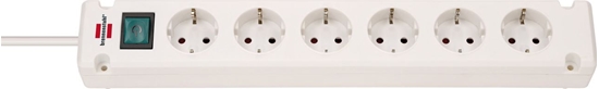 Изображение Brennenstuhl Steckdosenl. Comfort-Line Bremounta 6x 3m weiß