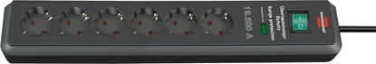 Изображение Brennenstuhl Überspannungsschutz Secure-Tec  6x 2m  19.5kA